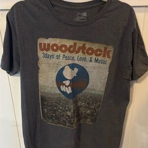 Woodstock Dark Gray Graphic Tee